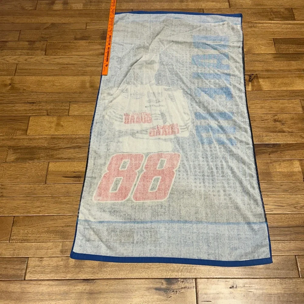 NASCAR Dale Earnhardt Jr 88 National Guard Beach Towel Blue Black 30x58 Racing‎